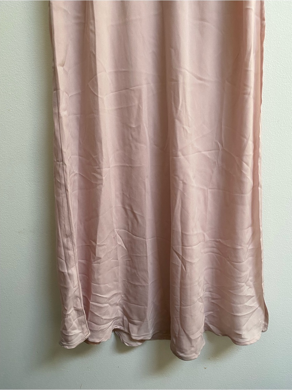 LyreBird Silky Colorblock Maxi Slip Dress M - Picture 12 of 14